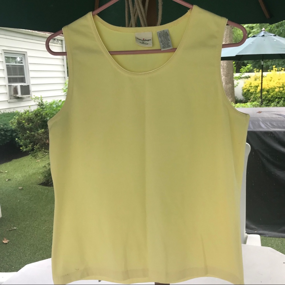 Yellow Tank Top